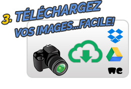 Téléchargez vos images facilement